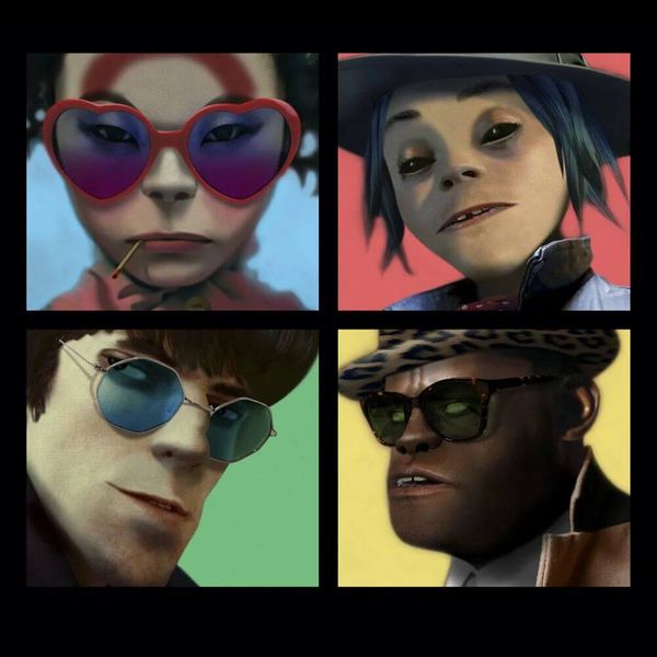 Album artwork of 'Humanz' by Gorillaz