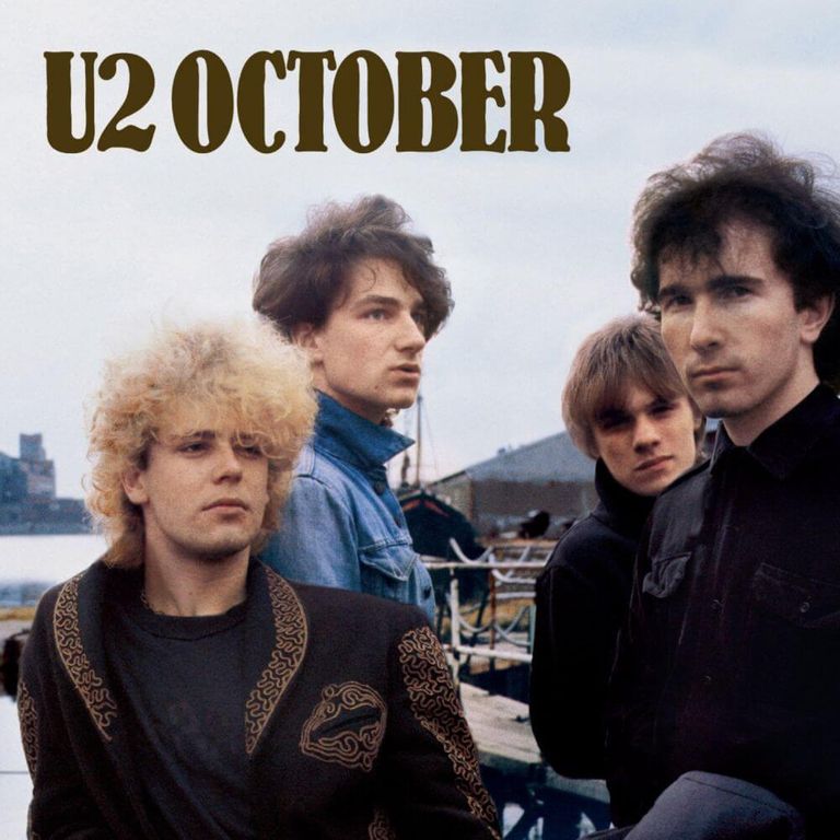 Album artwork of 'October' by U2