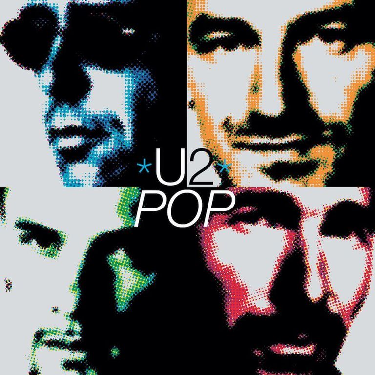 Album artwork of 'Pop' by U2