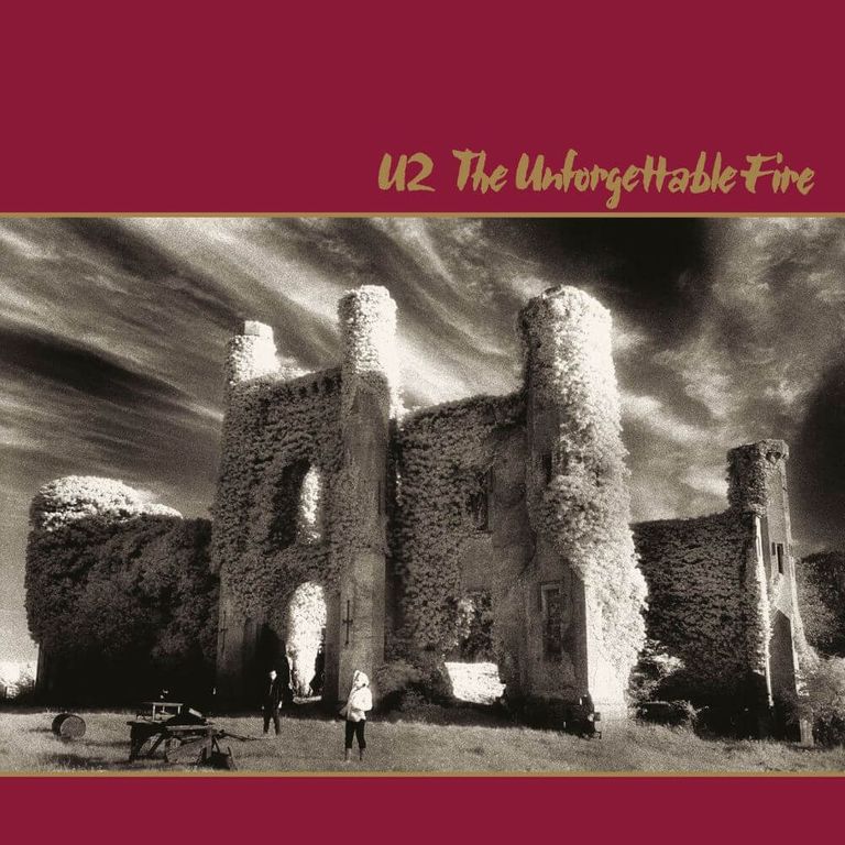 Album artwork of 'The Unforgettable Fire' by U2